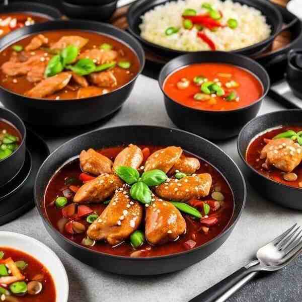 Курица покорейски